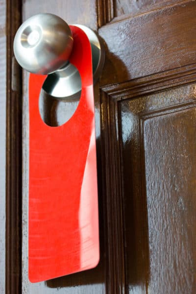 door hanger, direct to door