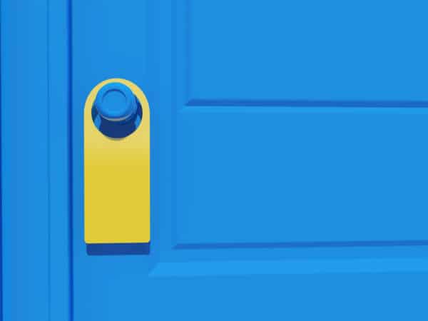 door hangers, door to door advertising